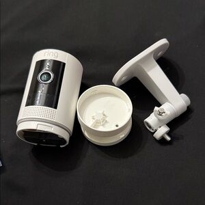 Ring Compact Security Camera in White and Black